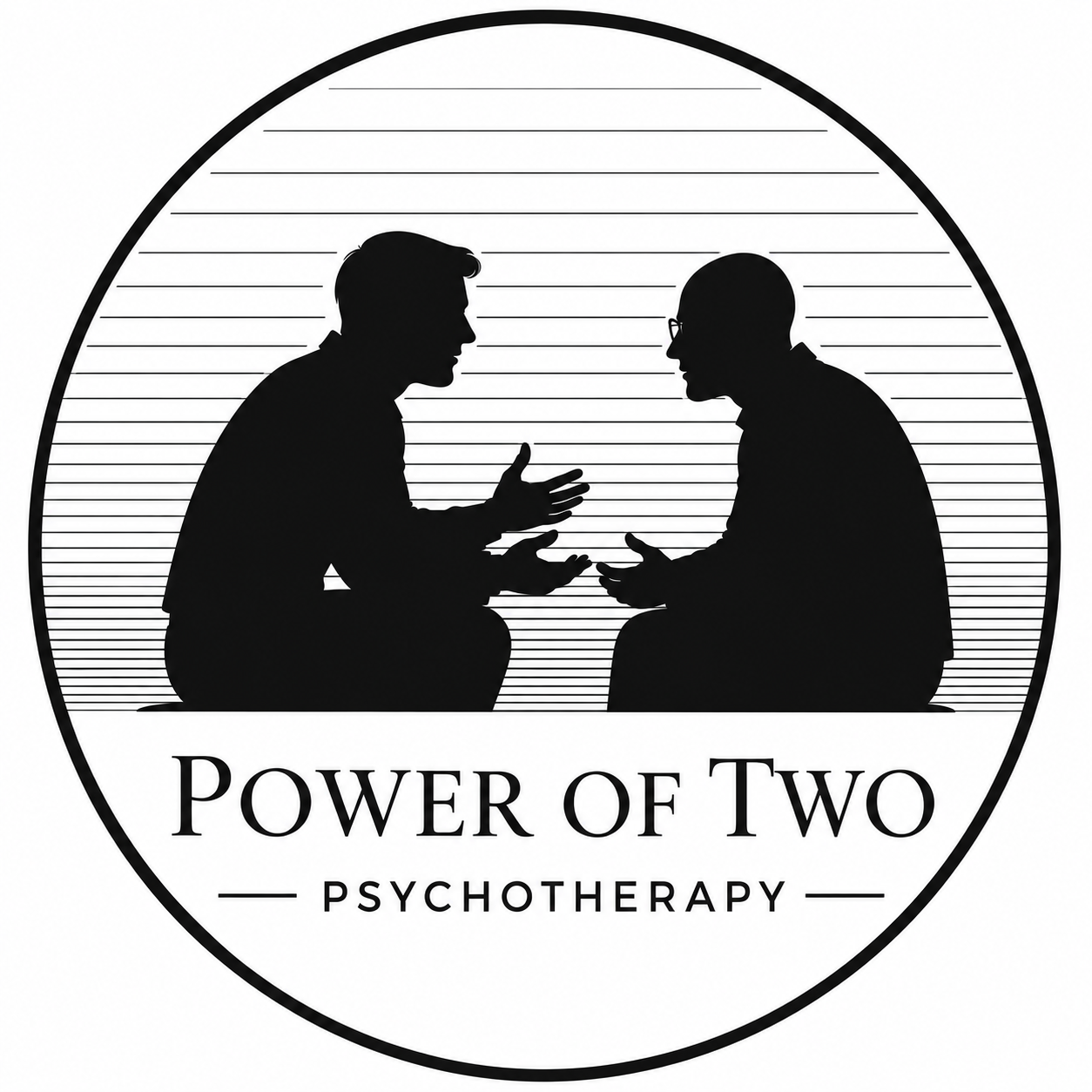 Power of Two Psychotherapy logo